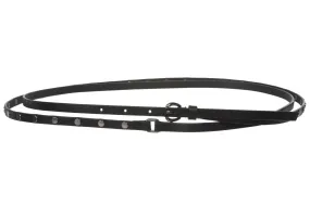 3/8" (10 mm) Skinny Studded Double Wrap Belt