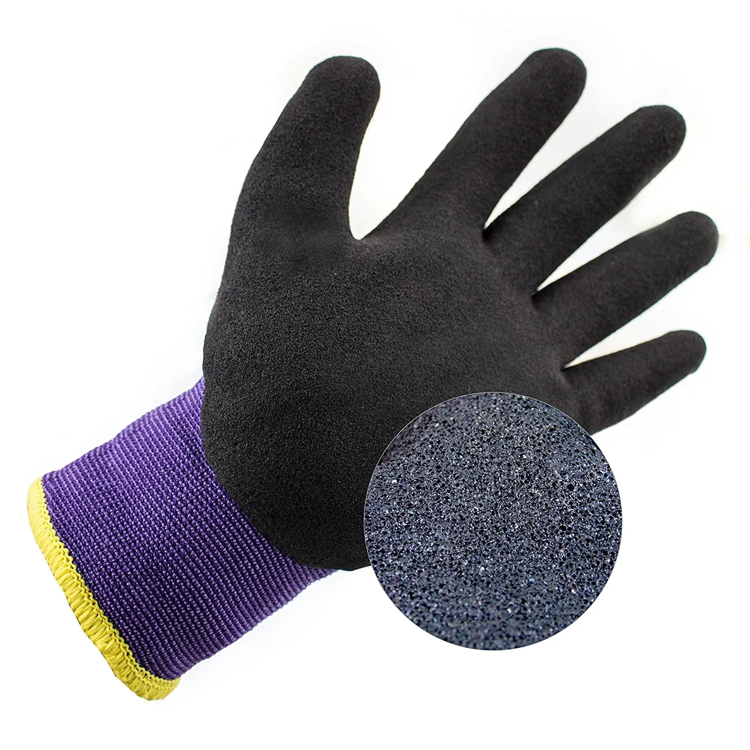 Better Grip® Double Lining Rubber Coated Gloves - BGWANS-PP-CS