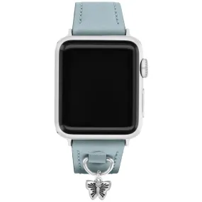 Blue Leather Apple Watch Band 38/41mm