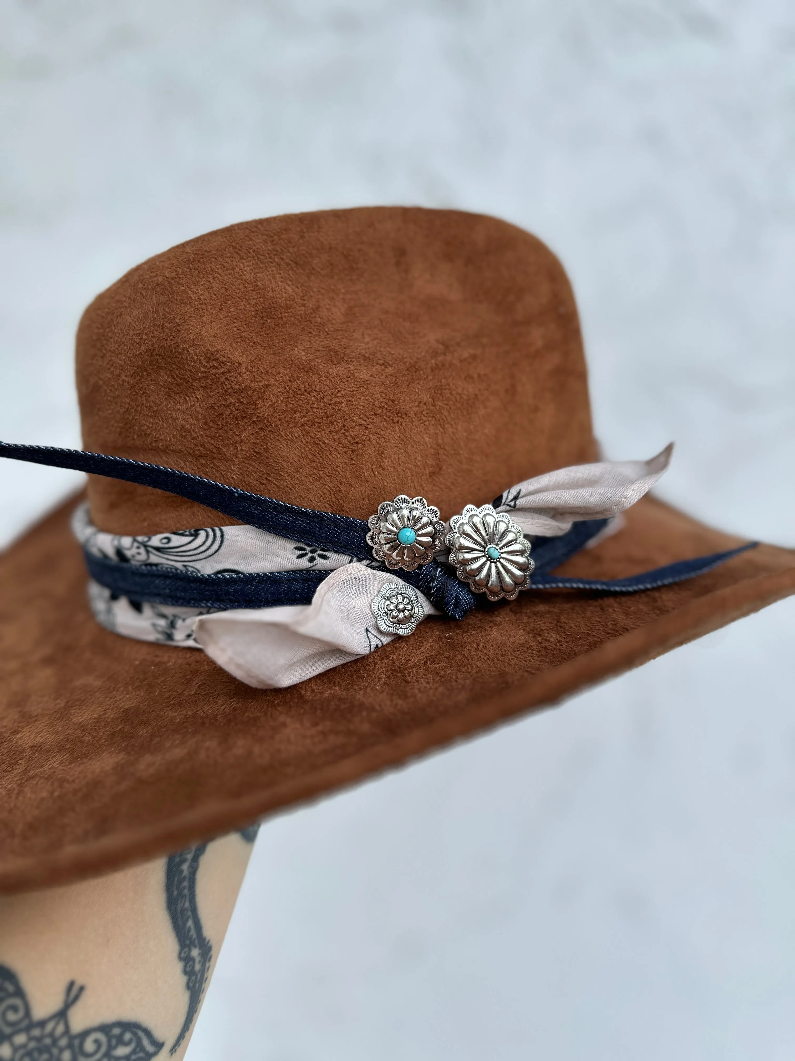 Boho Concho Hat Pins/Earrings