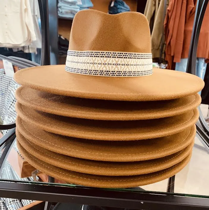 Boho Fedora Hat