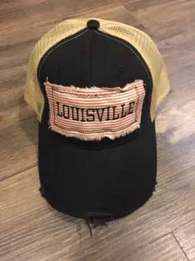 Boho Trucker Hat Louisville Stripe