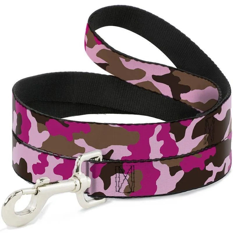 Buckle-Down Bone Camo Pink - Collar/Leash