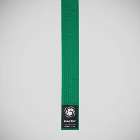 Bytomic Plain Polycotton Martial Arts Belt Pack of 10 Green