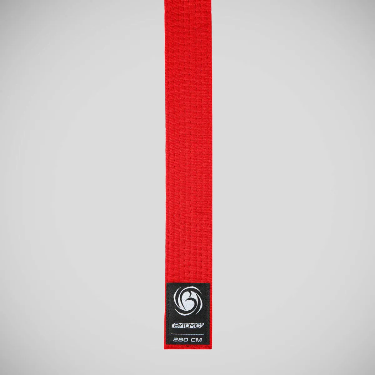 Bytomic Plain Polycotton Martial Arts Belt Pack of 10 Red