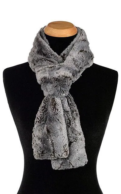 Classic Scarf - Luxury Faux Fur in Giant's Causeway - One Skinny Left!