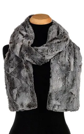 Classic Scarf - Luxury Faux Fur in Giant's Causeway - One Skinny Left!