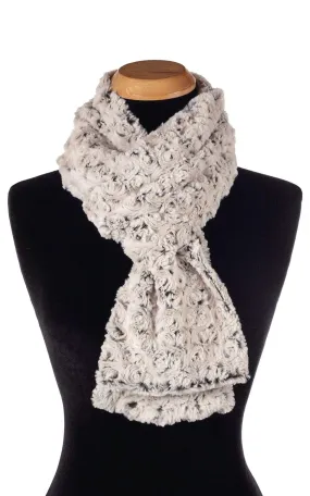 Classic Scarf - Rosebud Faux Fur