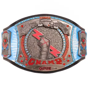 CM Punk 434-Day Record Signature Championship Title Belt | WWE Collectible