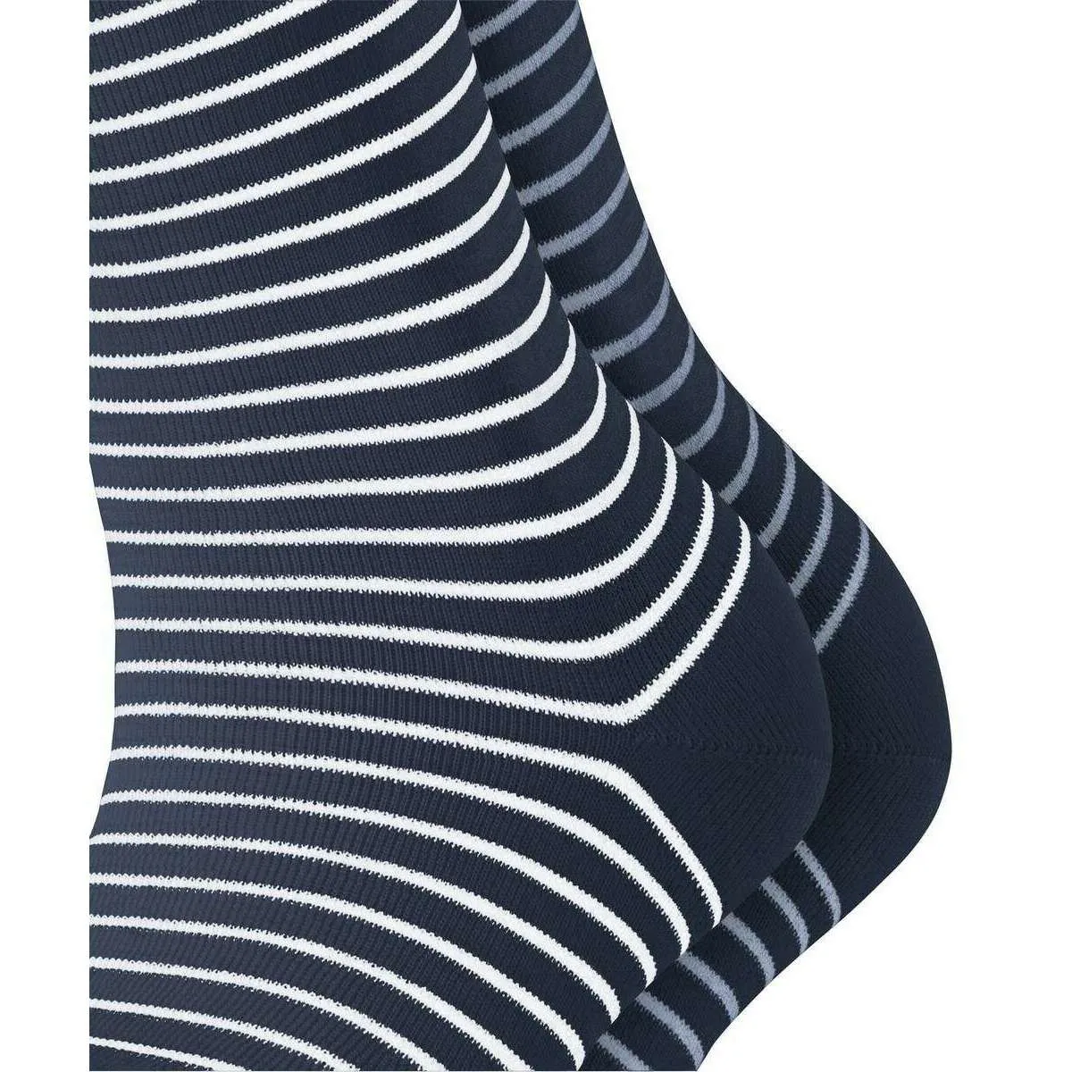 Esprit Fine Line 2 Pack Socks - Navy