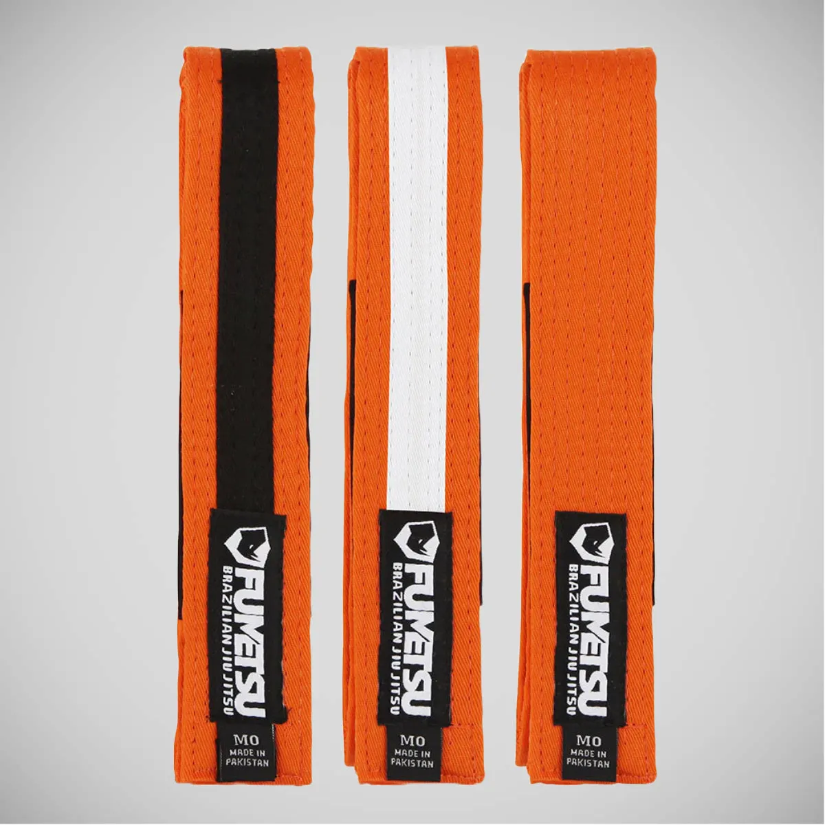 Fumetsu Kids BJJ Belt Orange/Black