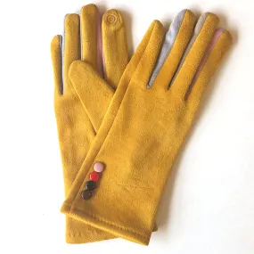 Gloves - Rainbow Buttons