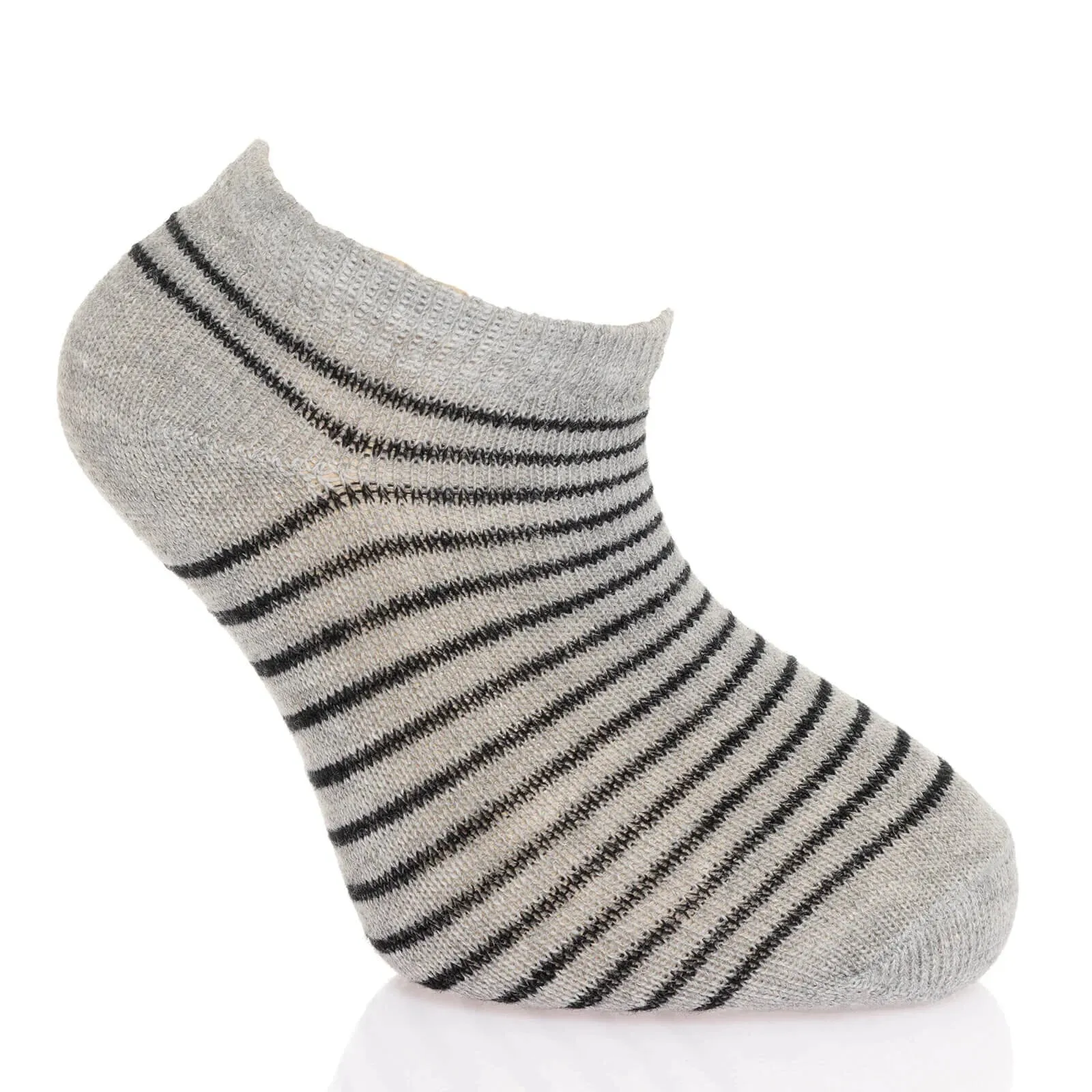 HelloBaby Baby Boy Pack of 3 Socks - Grey