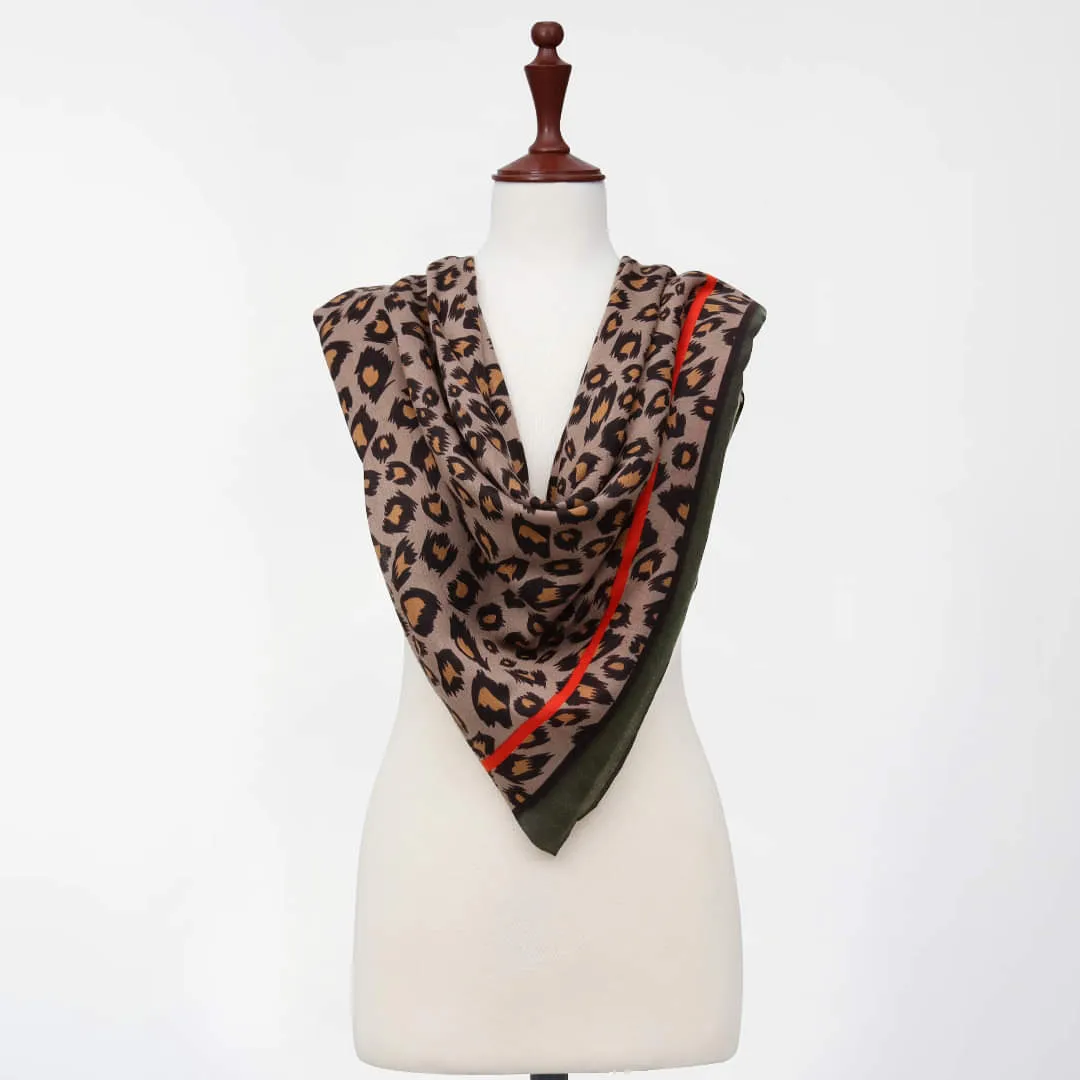 Jaguar Pattern Classic Cashmere Scarves