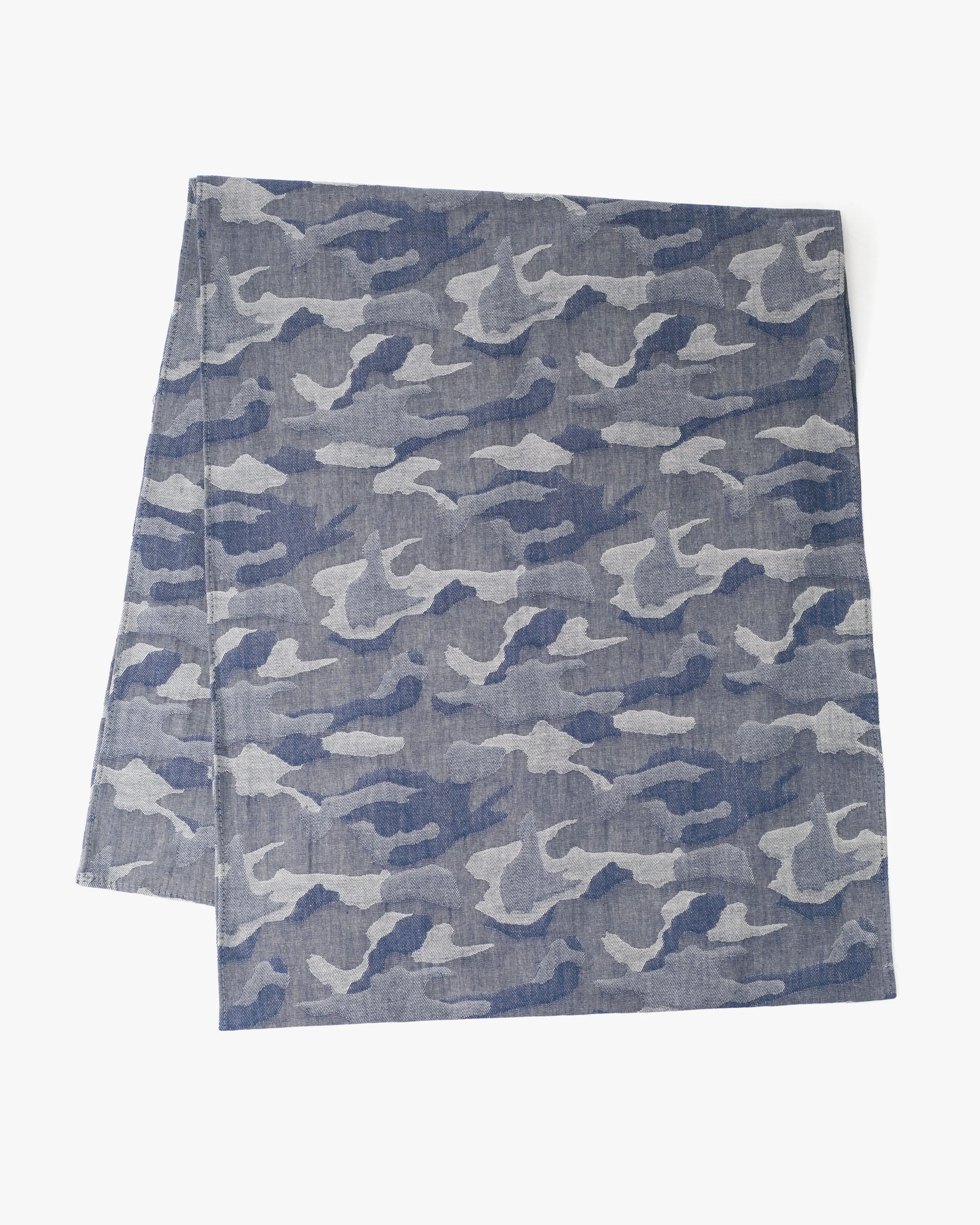 Kiriko Original Scarf, Classic, Shades of Blue Camo