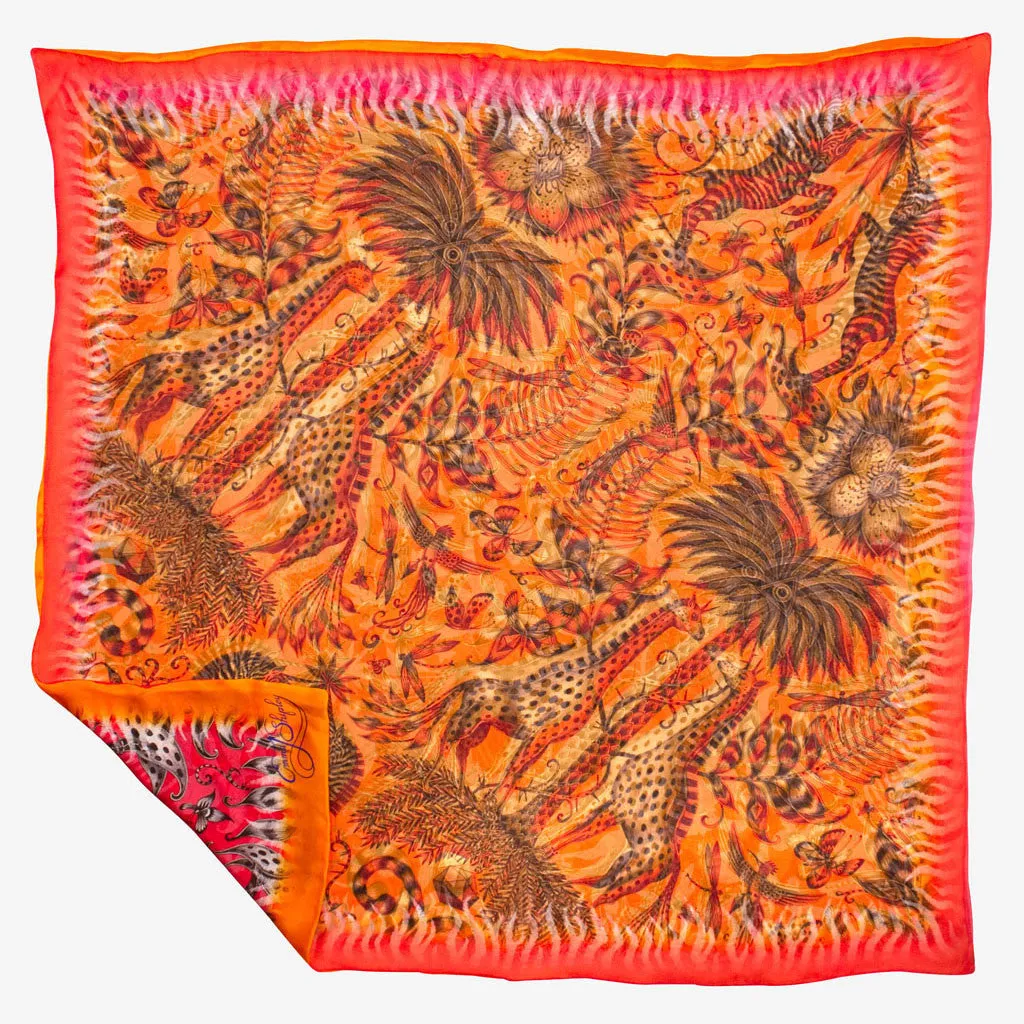 Kruger Double Sided Silk Scarf