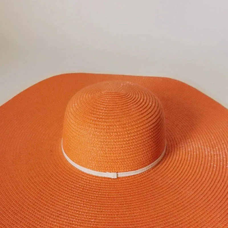 Marcia's Hand-woven Summer Wide Brim Straw Hats