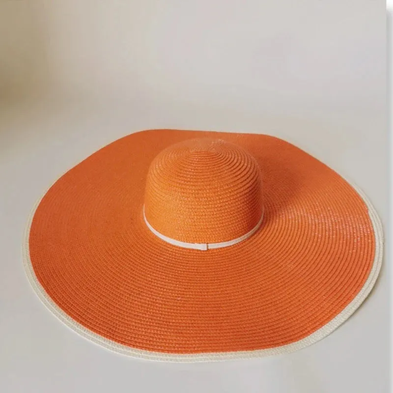 Marcia's Hand-woven Summer Wide Brim Straw Hats