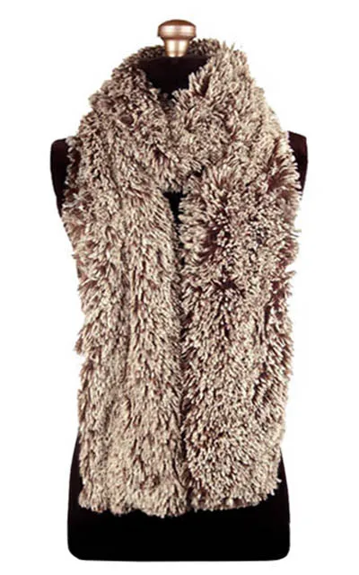 Men's Classic Scarf - Fox Faux Fur