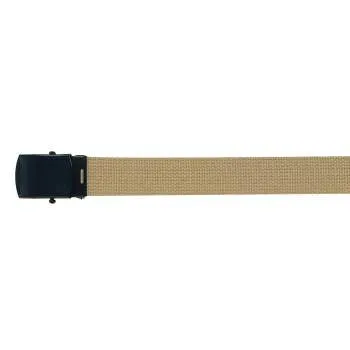 Military Web Belts With Black Buckle