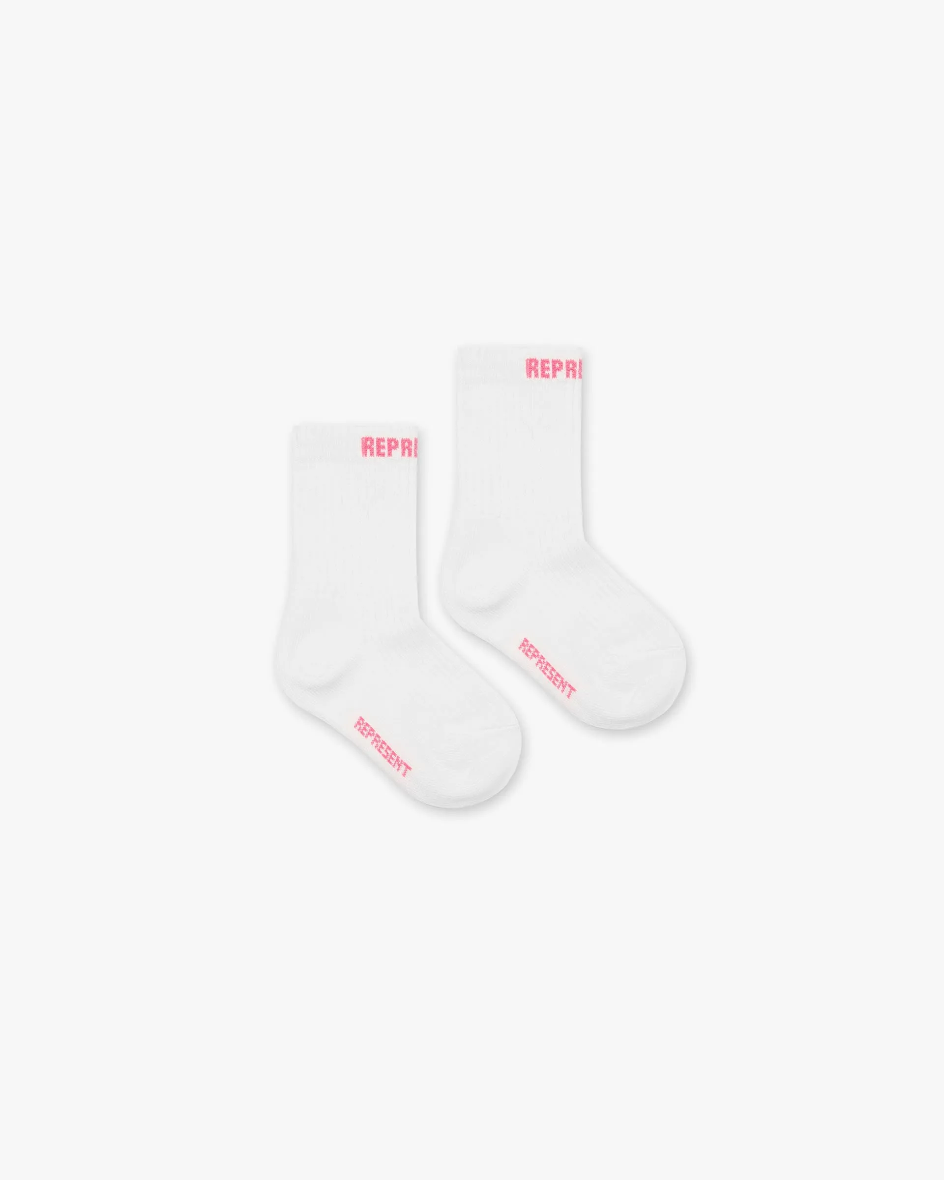 Mini Represent Socks - 3 Pack - Bubblegum Pink