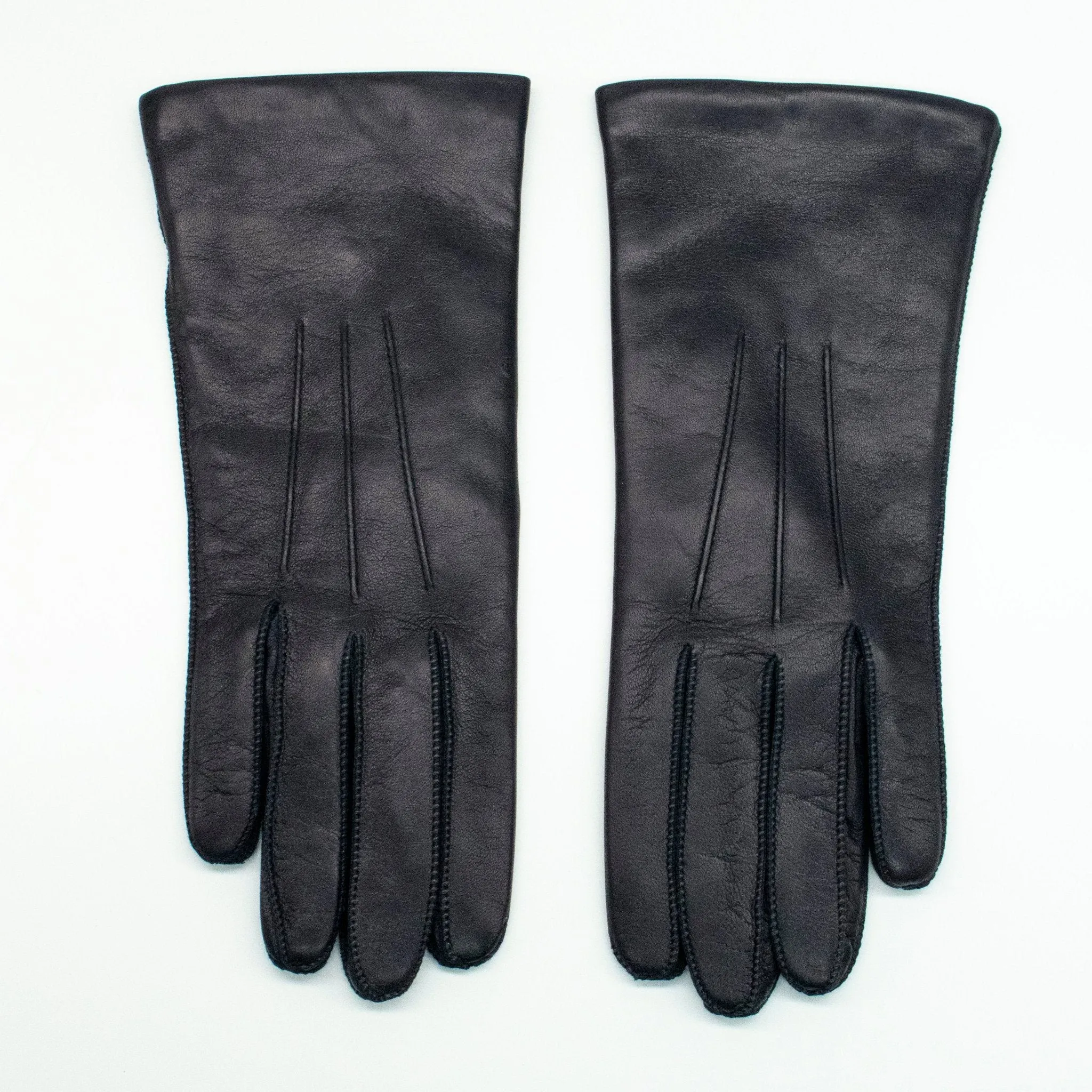 NAPPA LEATHER GLOVE WITH CORDS