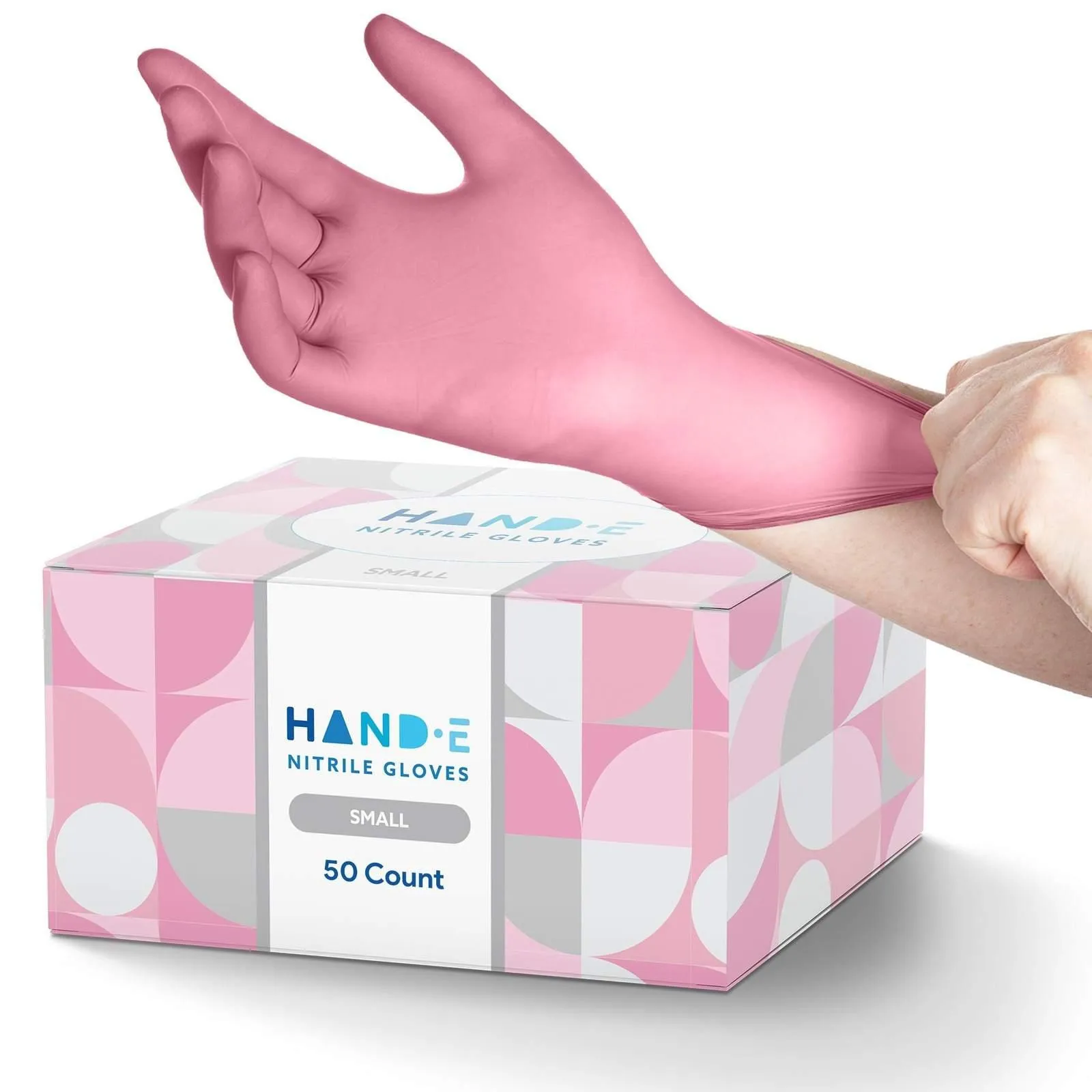 Nitrile Gloves -Pink