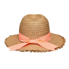 Peachy Ribbon Sunhat