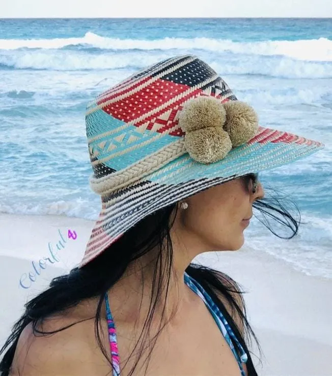 Pompom Hat Band - Handmade Head Band