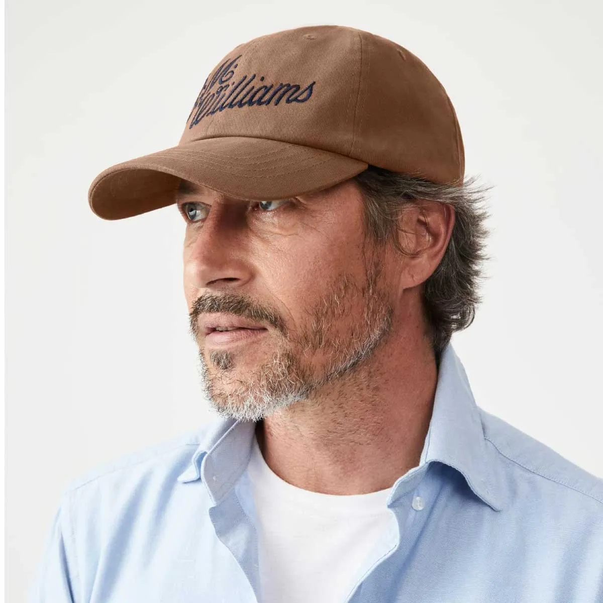 RM WILLIAMS Cap - Script Logo - Brown