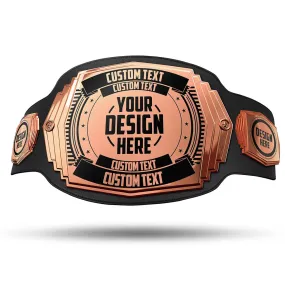 Rose Gold Ultimate 6lb Custom Championship Belt