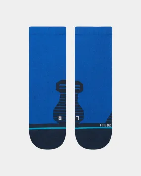 Stance Blooper Quarter Cut Socks Royal