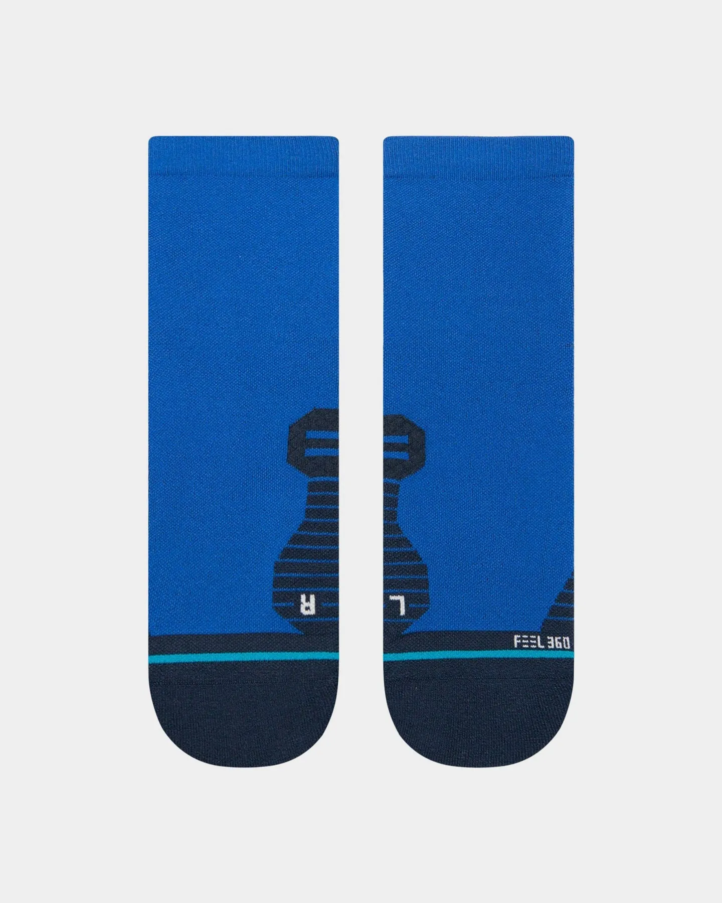 Stance Blooper Quarter Cut Socks Royal