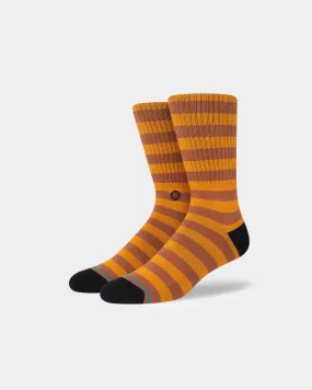 Stance Breton Socks Brown