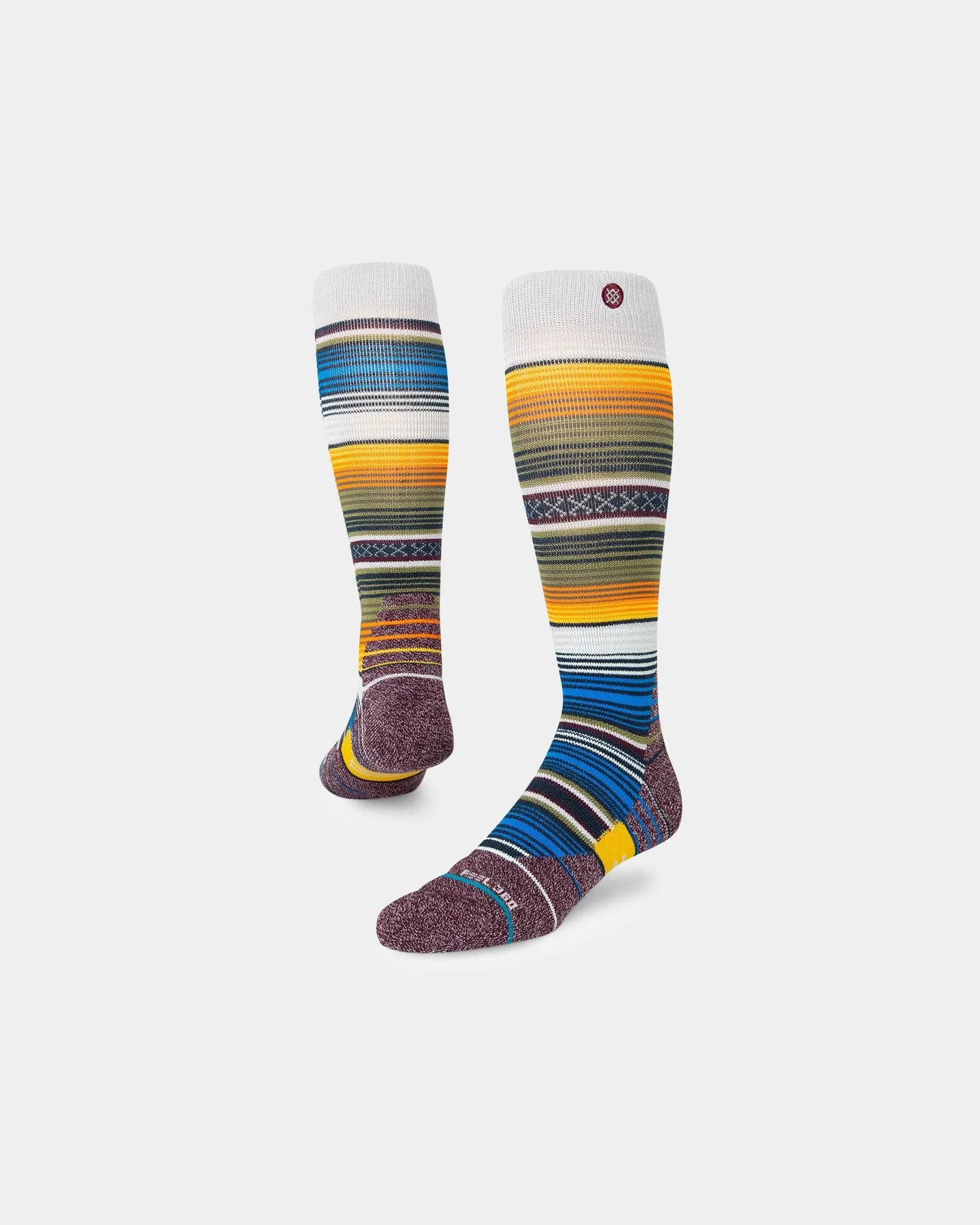 Stance Curren Snow Socks Grey