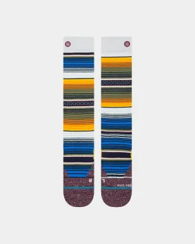 Stance Curren Snow Socks Grey