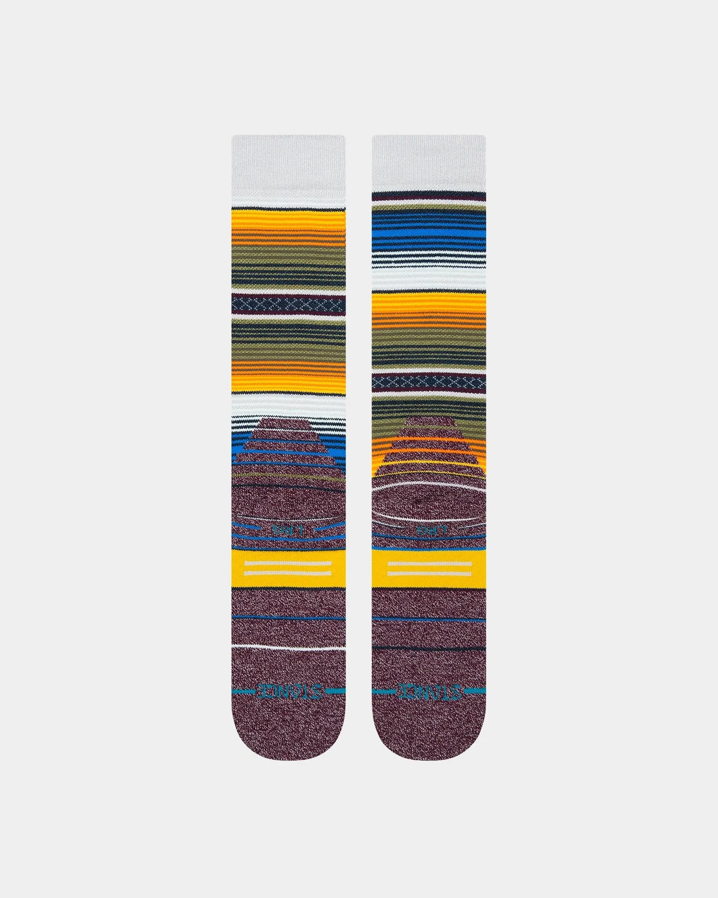 Stance Curren Snow Socks Grey