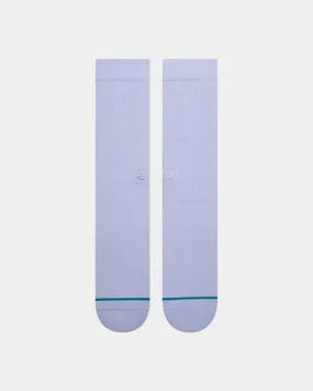 Stance Icon Athletic Socks Lilac Ice