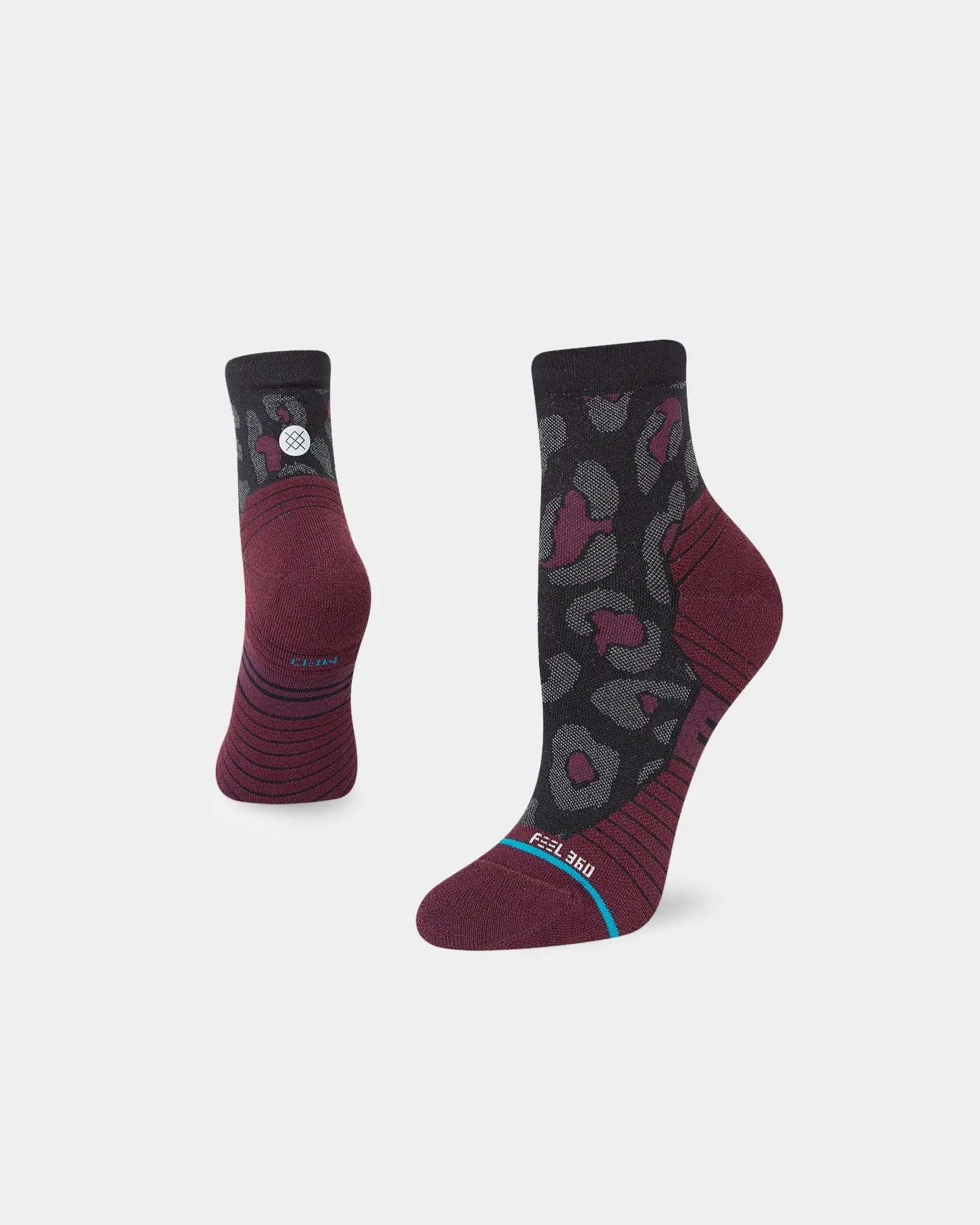 Stance Women's Cheatz Quarter-Cut Socks Black