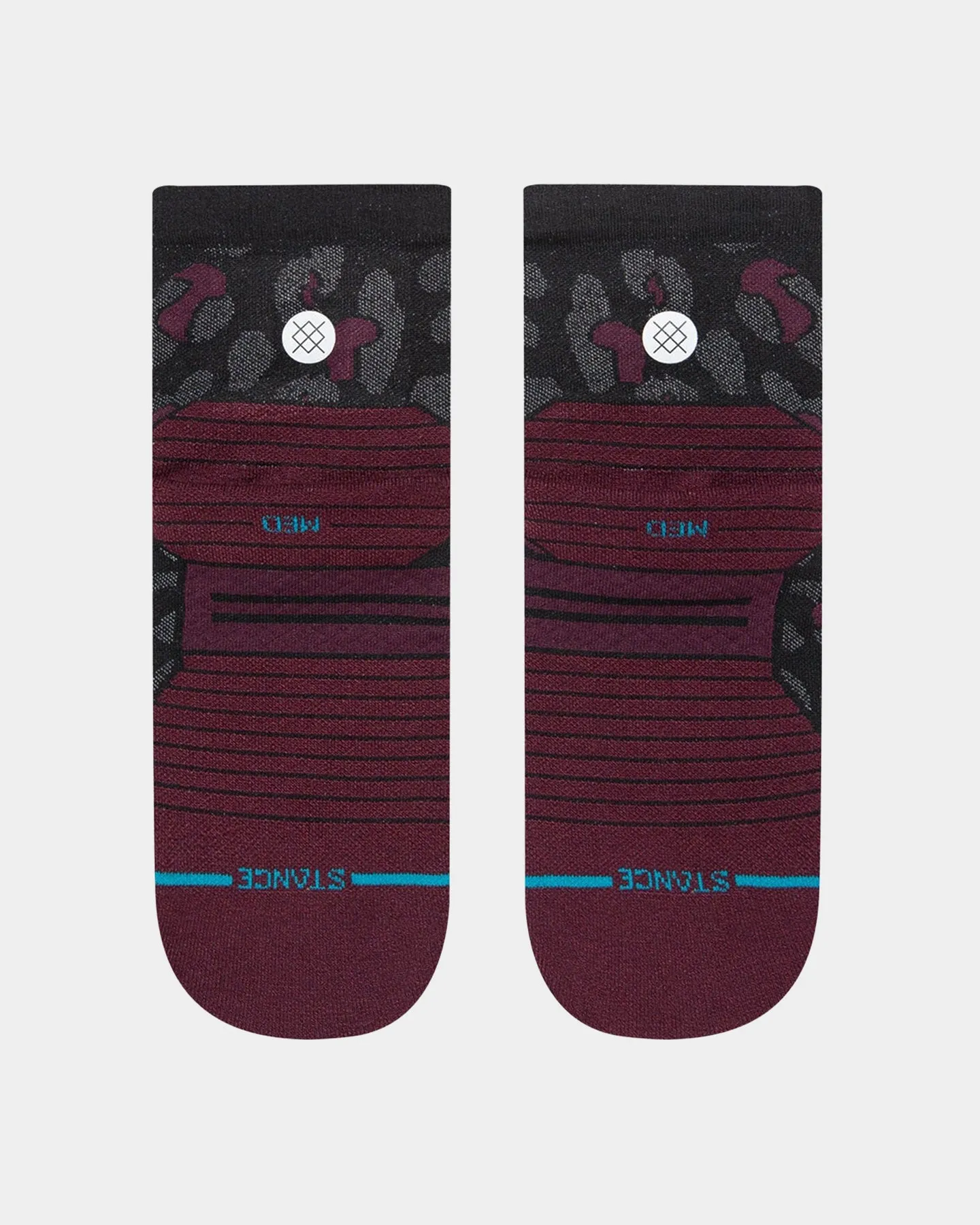 Stance Women's Cheatz Quarter-Cut Socks Black