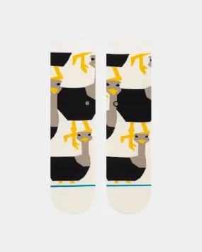 Stance Women's Pepper The Ostrich Socks Off White