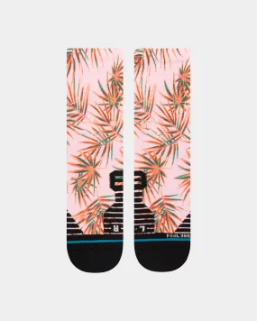 Stance Women's Tropix Crewcut Socks Pink