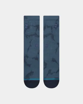 Stance X NBA Logoman Dye Crewcut Socks Navy