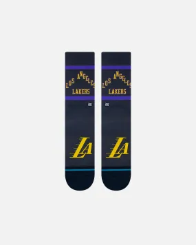 Stance X NBA Los Angeles Lakers Crewcut Socks Multi