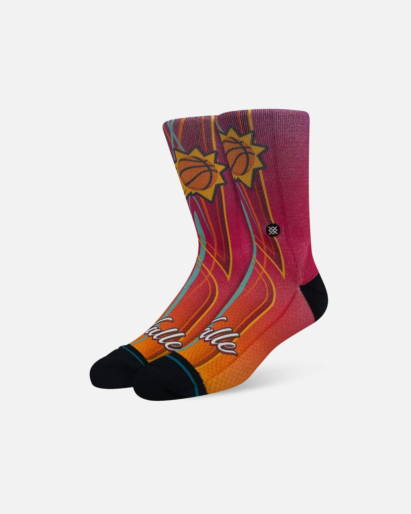 Stance X NBA Phoenix Suns Crewcut Socks Multi