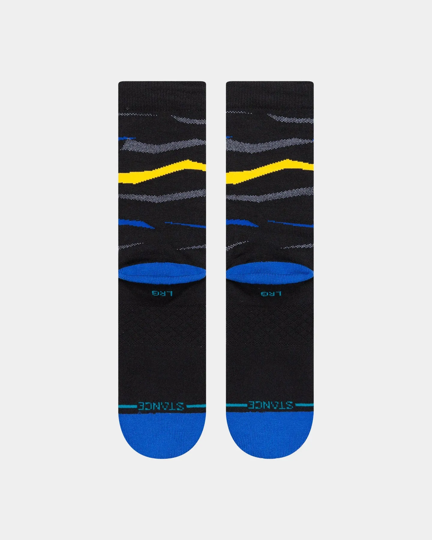 Stance X NBA Steph Curry Faxed Crew Socks Black