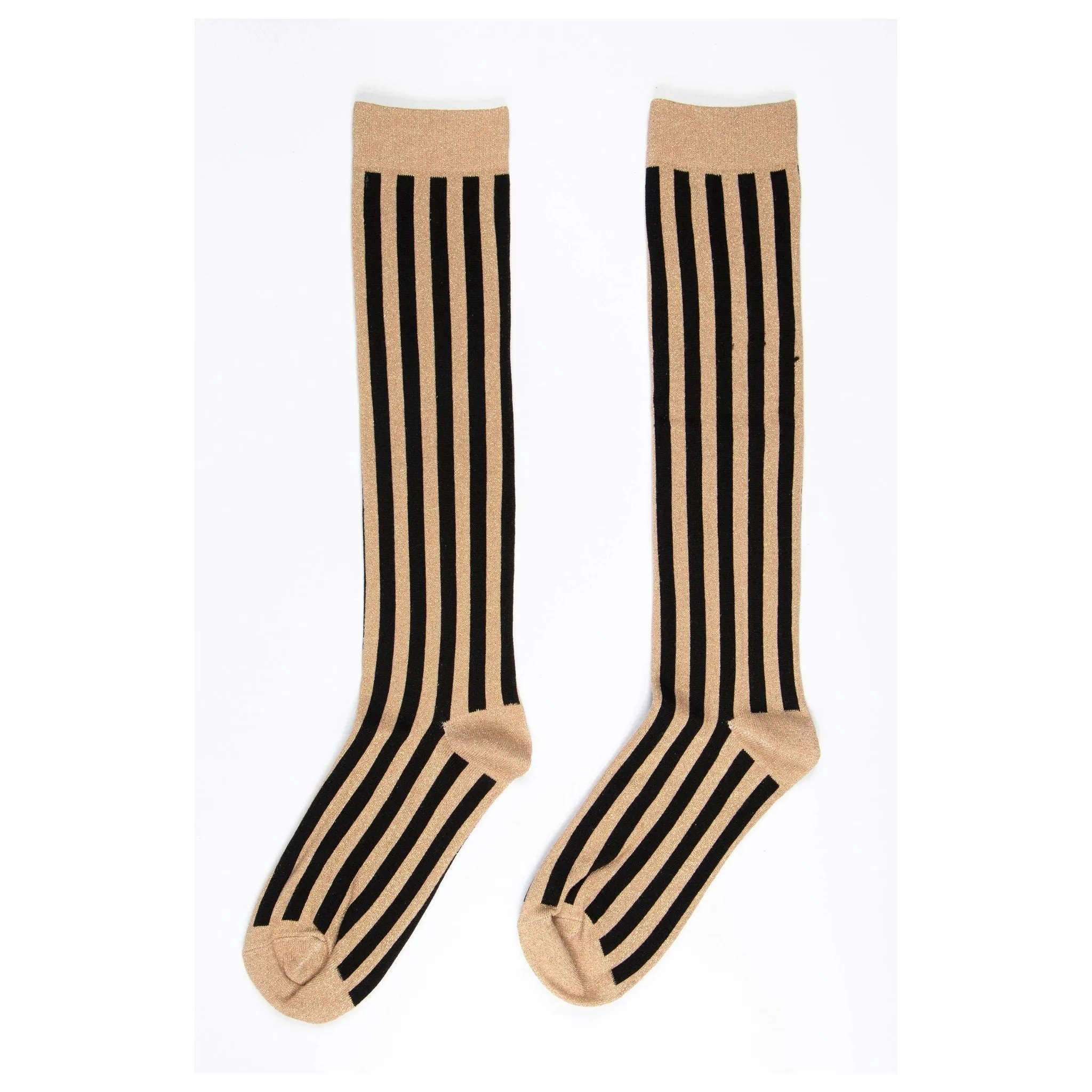 Striped Sparkly Socks