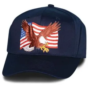 USA Flag and Eagle Cap