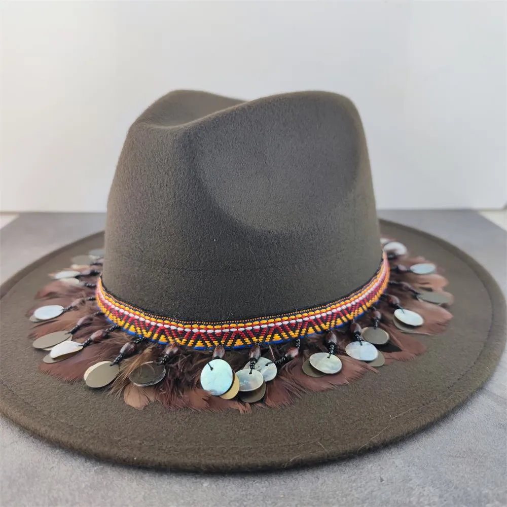 Wool Felt Fedora Hat